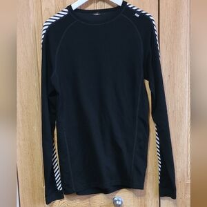 Men's HH LIFA Stripe Long-Sleeve Crew Base Layer